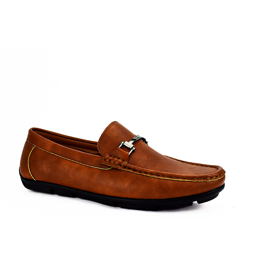 Mario D' Boro Men's Casual Loafers MX 23969 Brown/Navy Blue C48