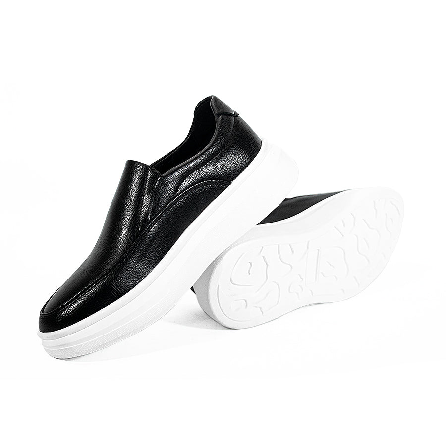 Mario D' Boro Men's Casual Loafers MY 25719 Black/Brown C64