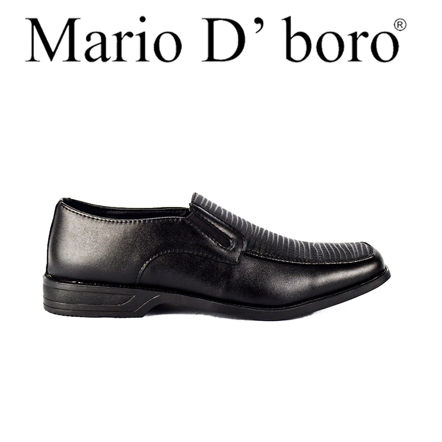 Mario D' Boro Men's Formal Slip On MX 24612 Black C50