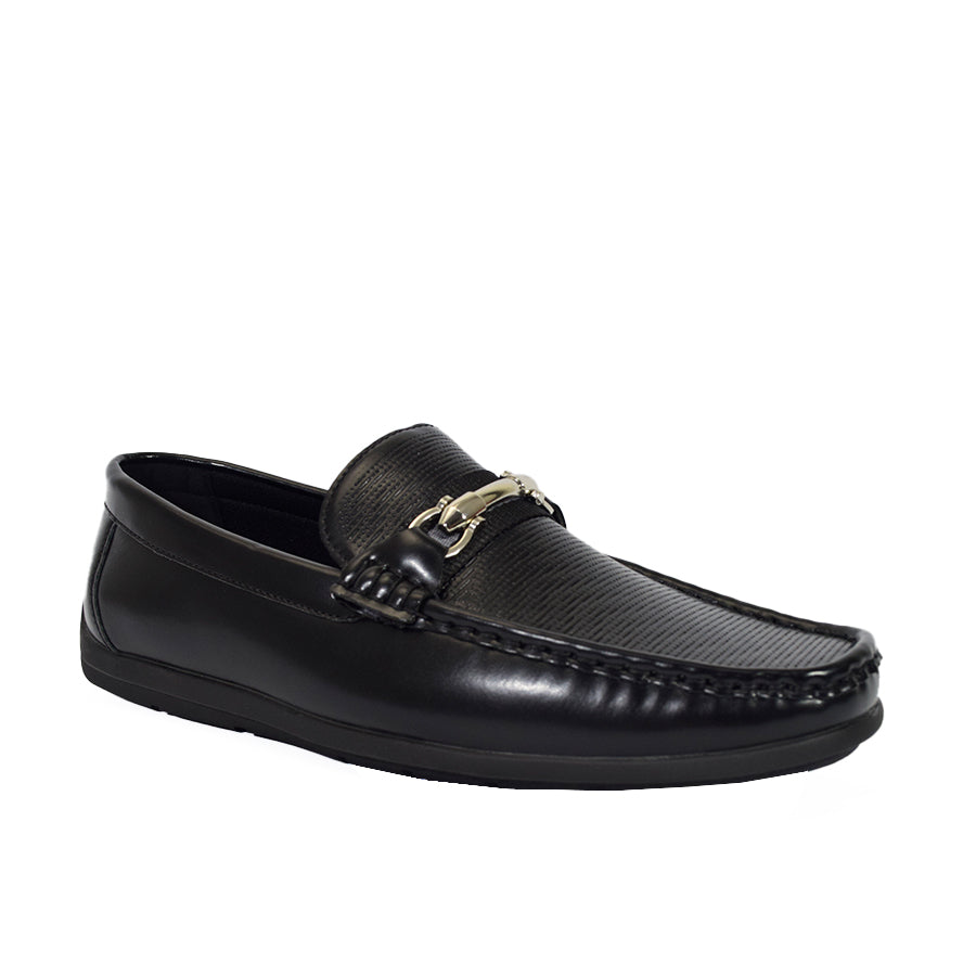 Mario D' Boro Men's Casual Loafers MX 23760 Black C55