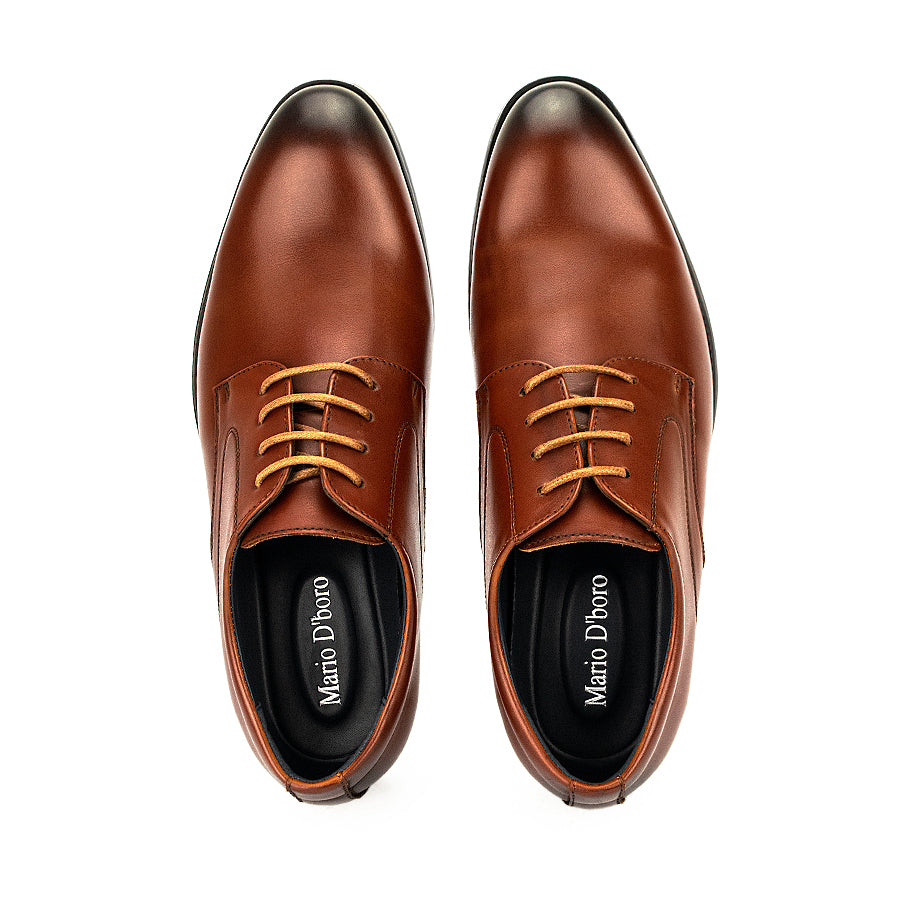 Mario D' Boro Men's Formal Shoes With Lace Mw 24042 Black/Tan C32