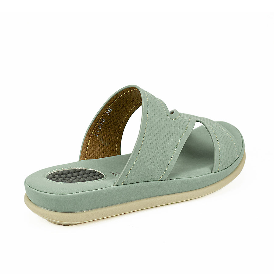 Mario D' Boro Women's Sandals Lv 010 Blue/Tan