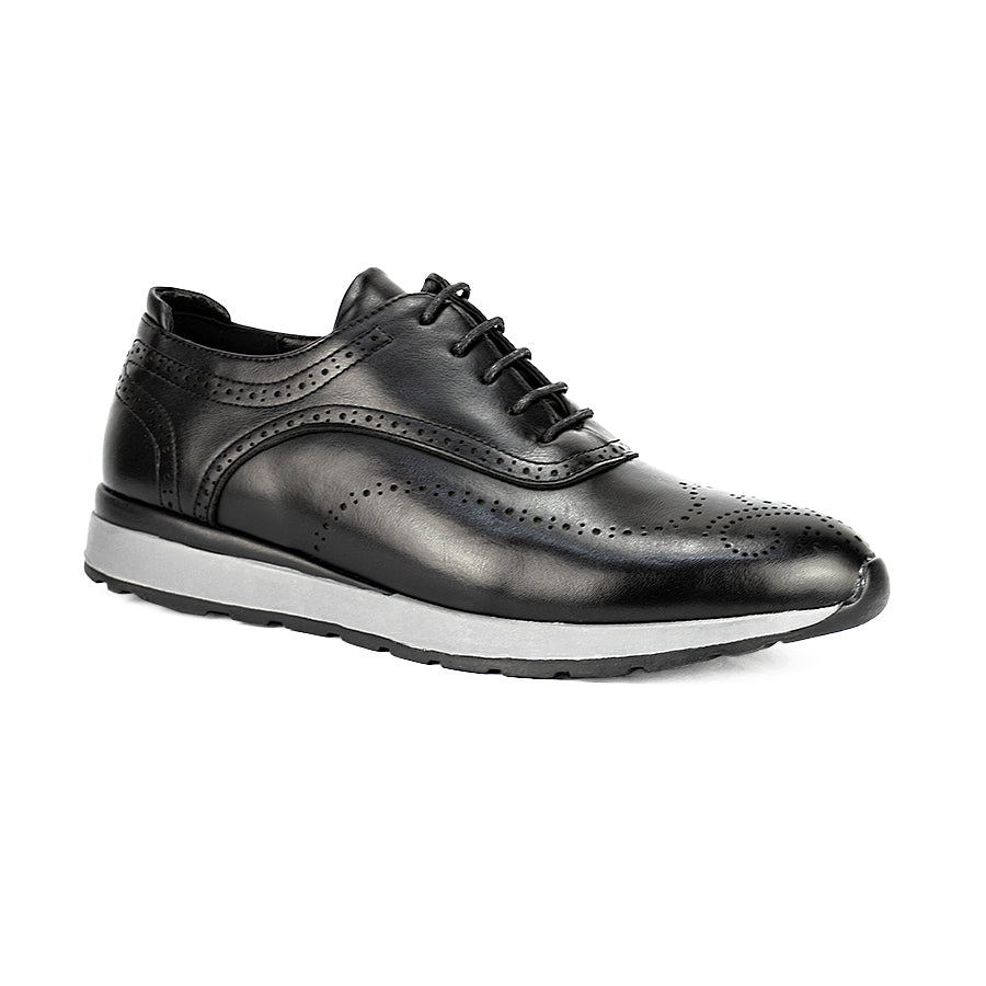 Mario D' Boro Men's Casual Sneakers Mw 23459 Black/Brown C30