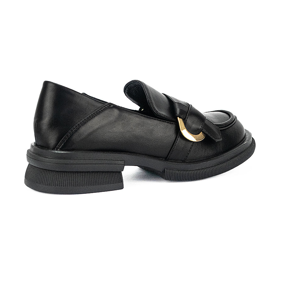 Mario D' Boro Women's Korean Flat Shoes Lw 25283 Black C36