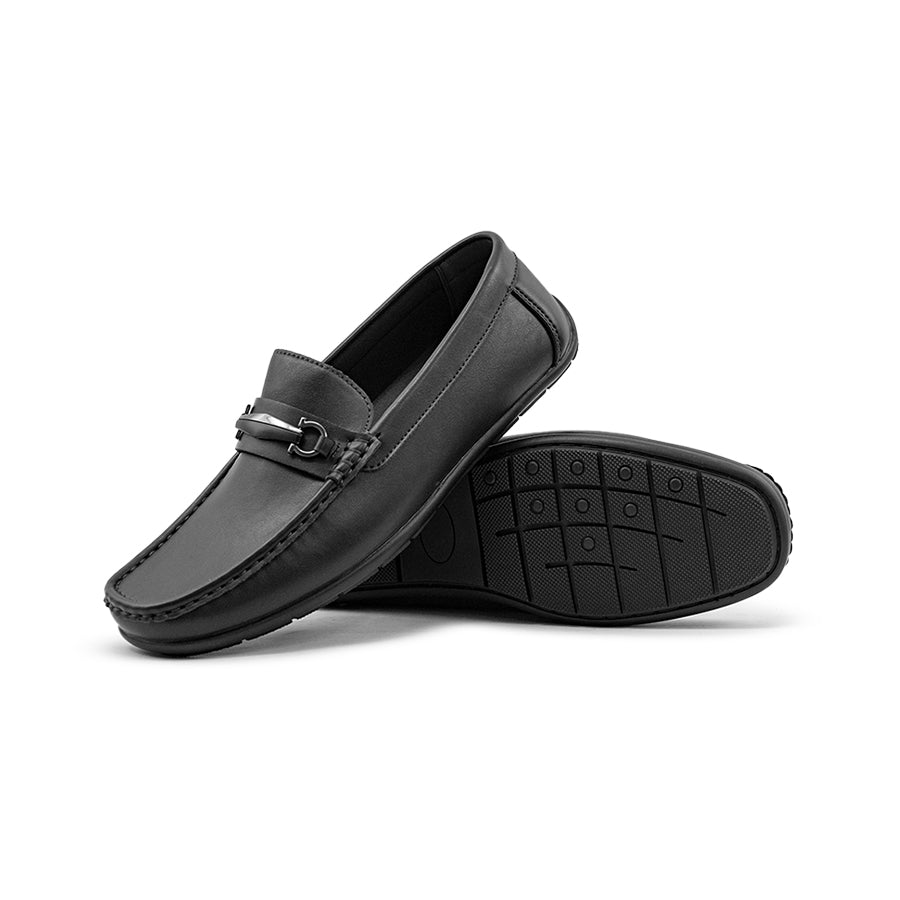 Mario D' boro Men's Casual Loafers MY 25935 - Black / VDark Brown C84
