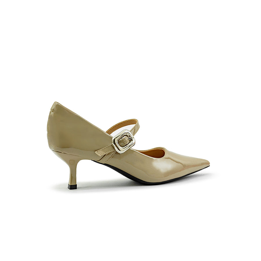 Mario D' Boro Women's Office Pumps LY 29306 - Black & Taupe C83