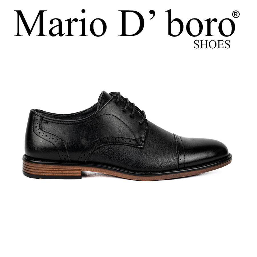 Mario D' Boro Men's Formal Shoes MV 22458 Black/Brown C35