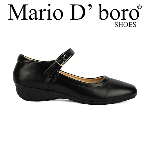 Mario D' Boro Women's Sshs Flat Shoes Lw 24180 Black C29, C41