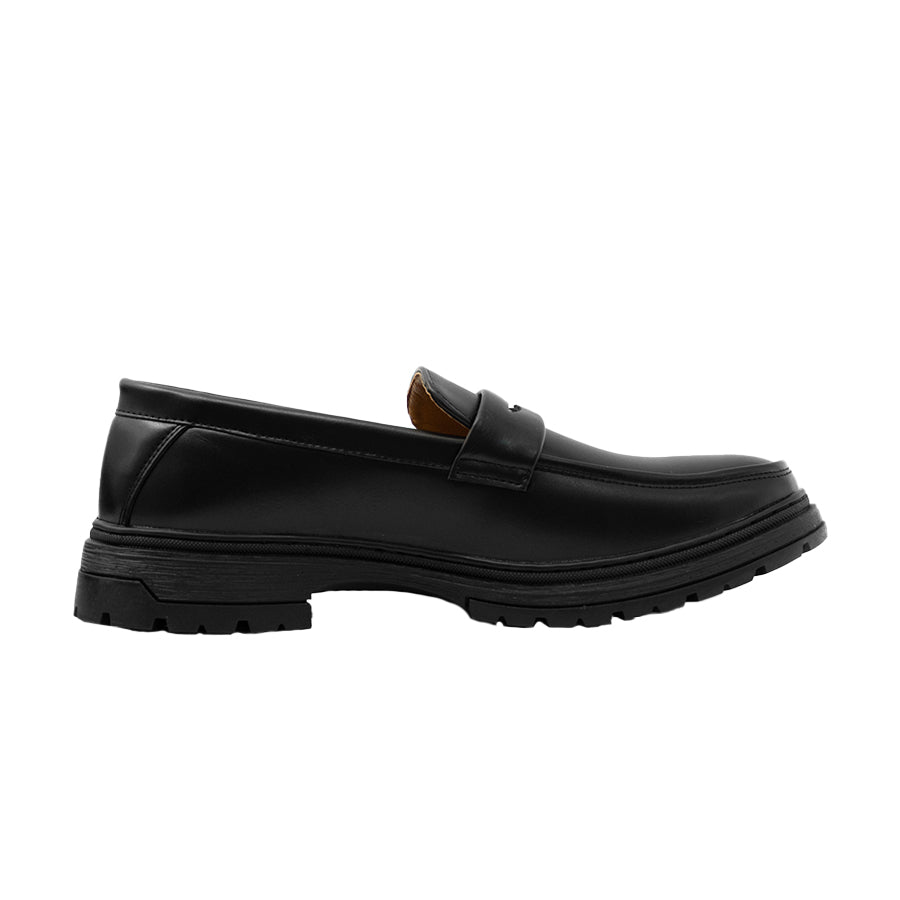 Mario D' Boro Men's Formal Slip On MY 26044 Black/Dark Brown C69