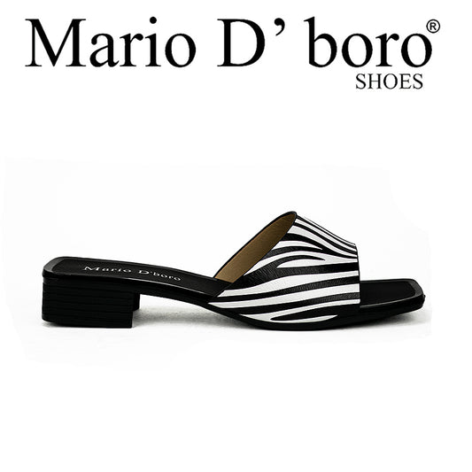 Mario D' Boro Women's Sandals Lv 22808 Black