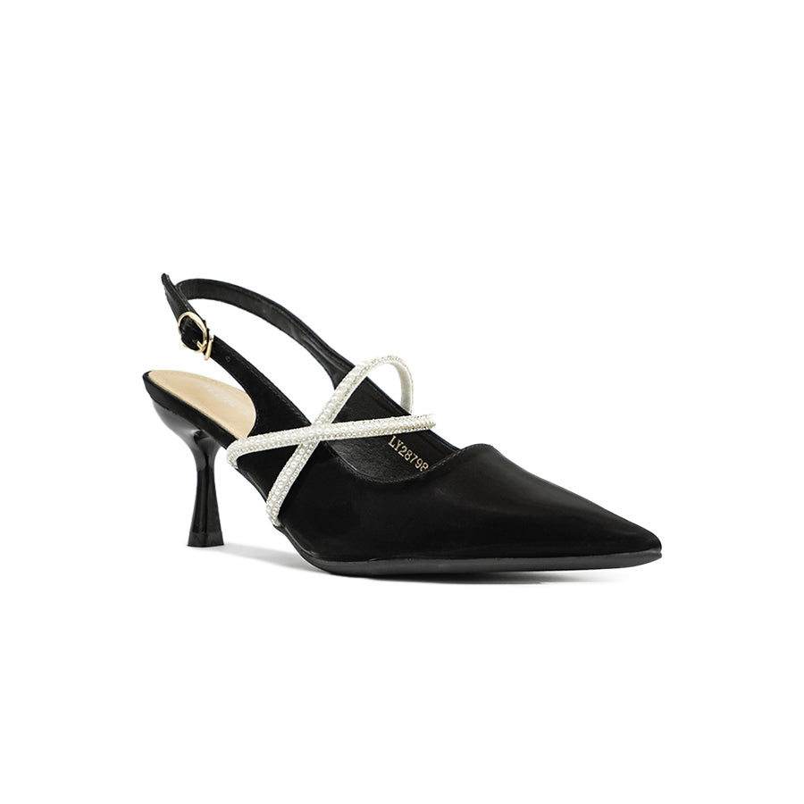 Women's Evening Sandals LY 28798 Black/Taupe C74