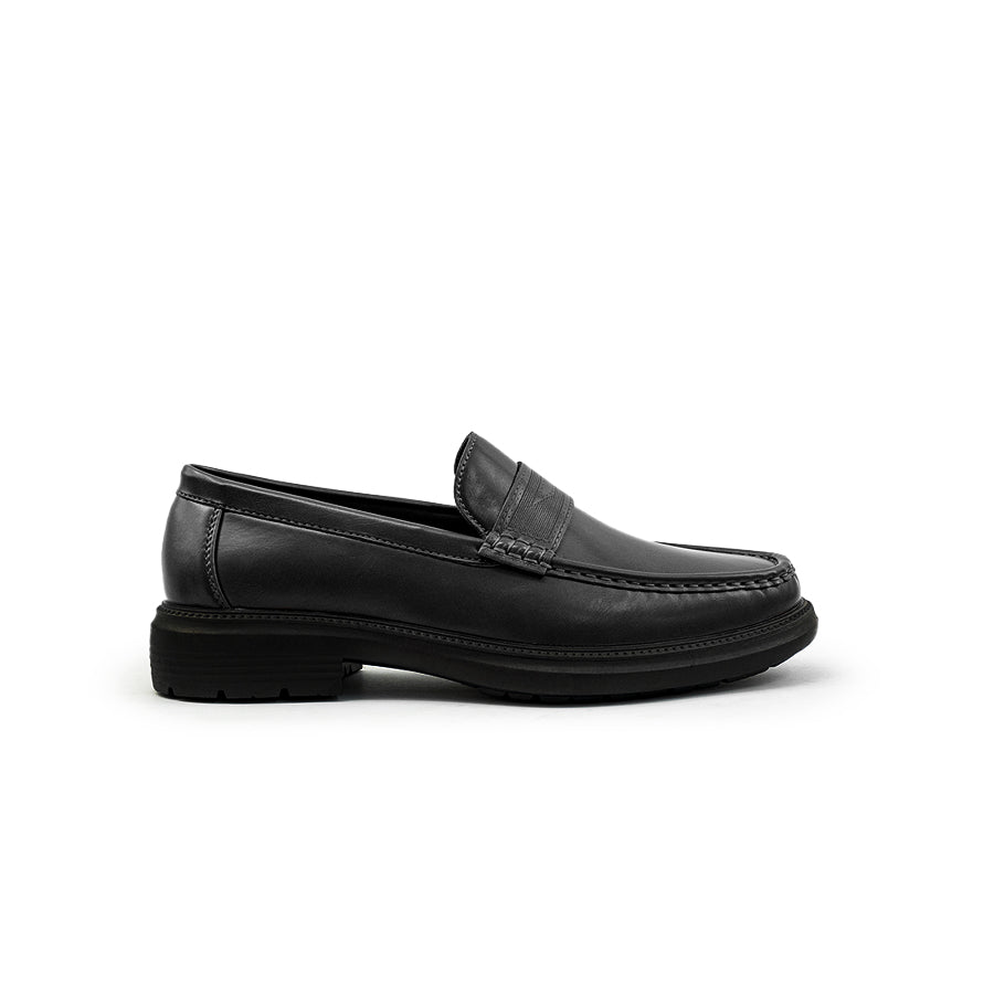 Mario D' boro Men's Formal Slip On MY 26389 - Black / Dark Brown C85