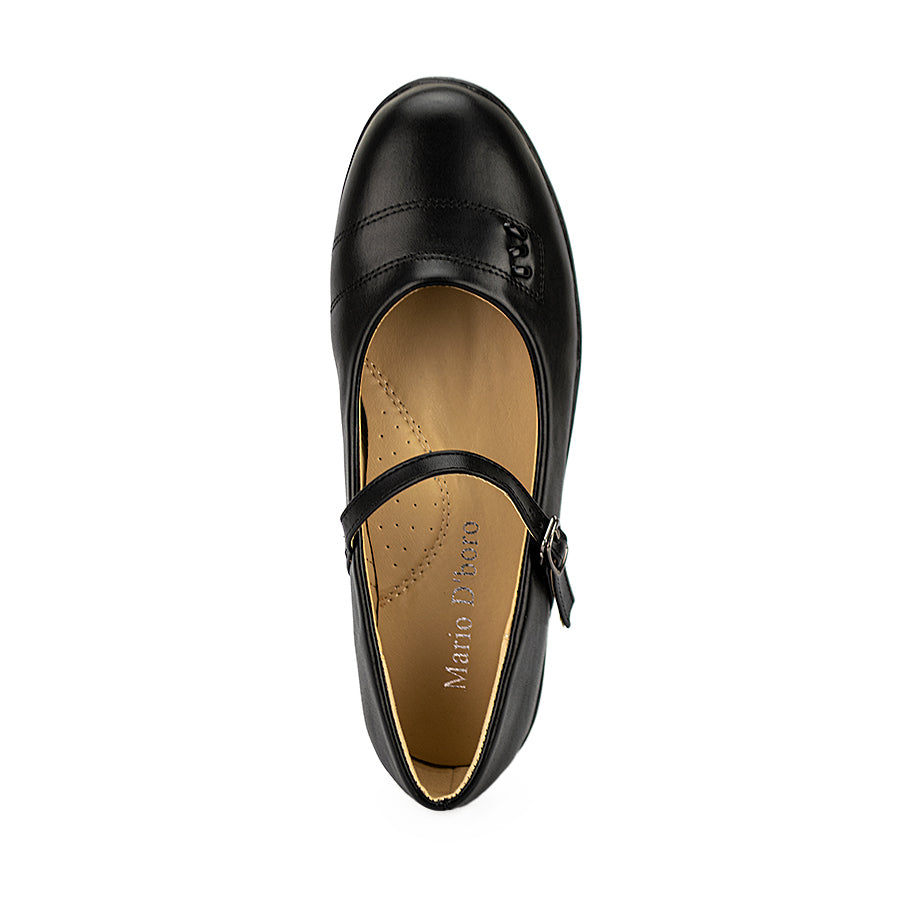 Mario D' Boro Women's Sshs Flat Shoes Lw 23217 Black C40