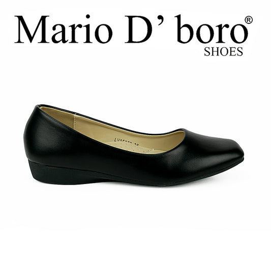 Mario D' Boro Women's Sshs Flat Shoes Lv 95379 Black