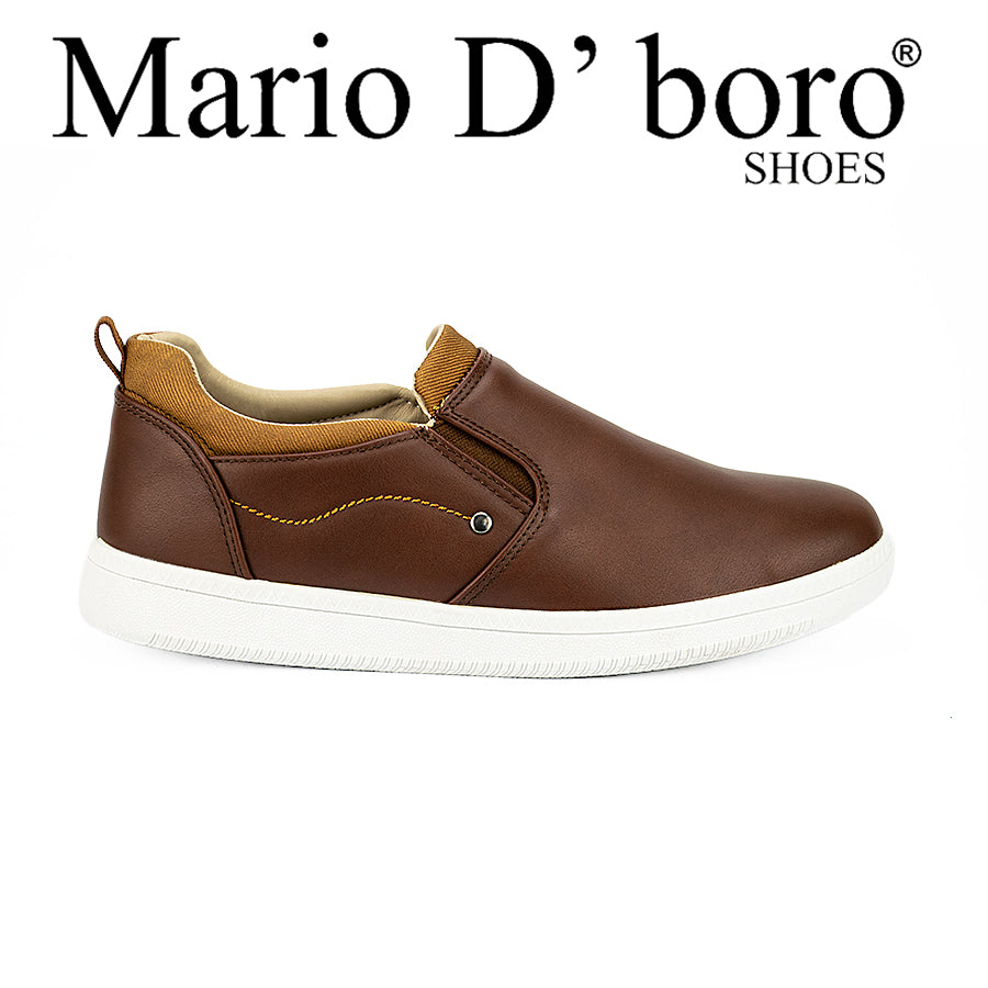 Mario D' Boro Men's Sneakers Shoes Mw 22627 Black/Brown