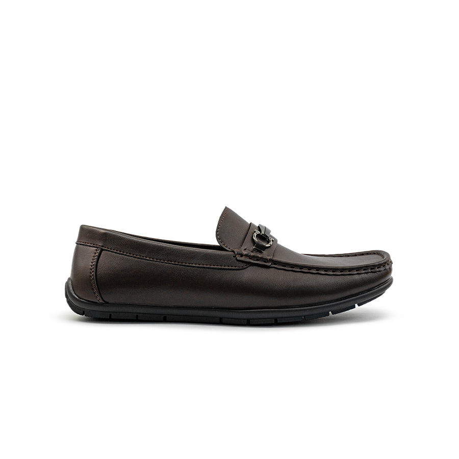 Mario D' boro Men's Casual Loafers MY 25935 - Black / VDark Brown C84