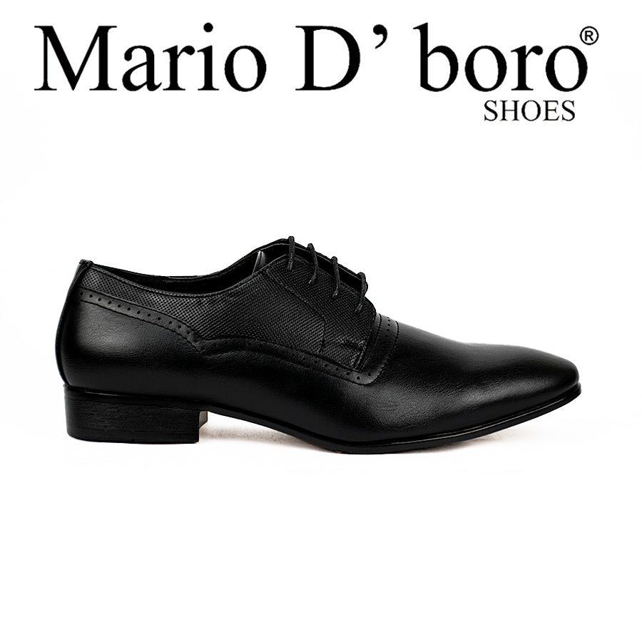 Mario D' Boro Men's Formal Shoes with Lace Mw 22245 Black/Tan