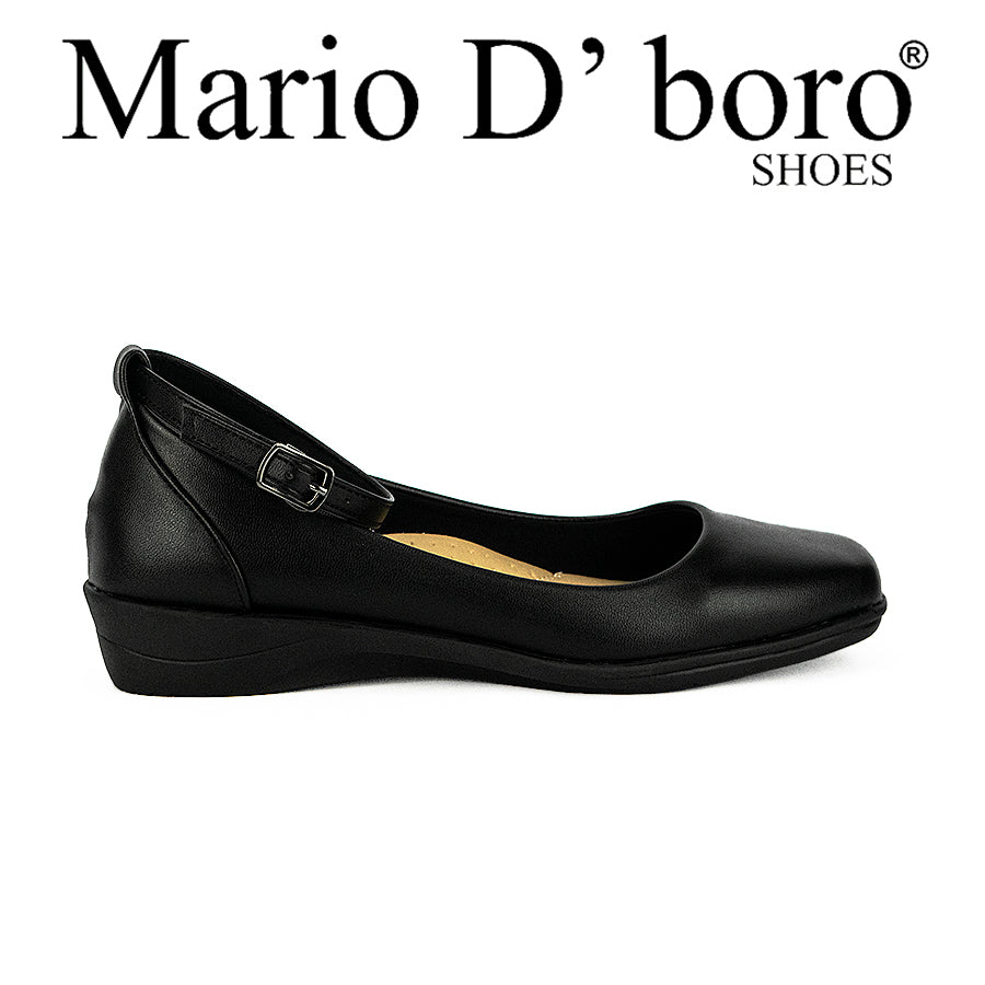 Mario D' Boro Women's Sshs Flat Shoes Lw 24584 Black C31-C40