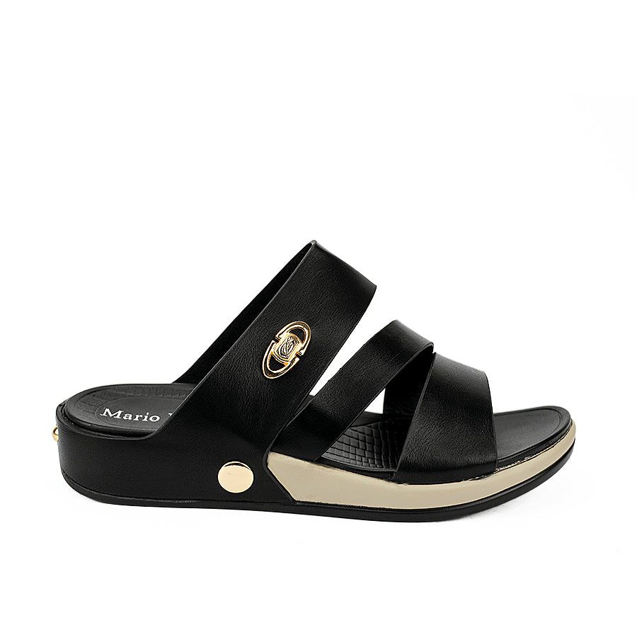 Mario D' Boro Women's Sandals Lv 020 Black/Brown