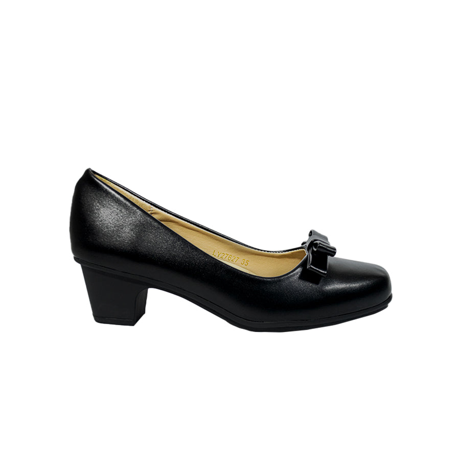 Mario D' Boro Women's College Pumps LY 27627 Black C67