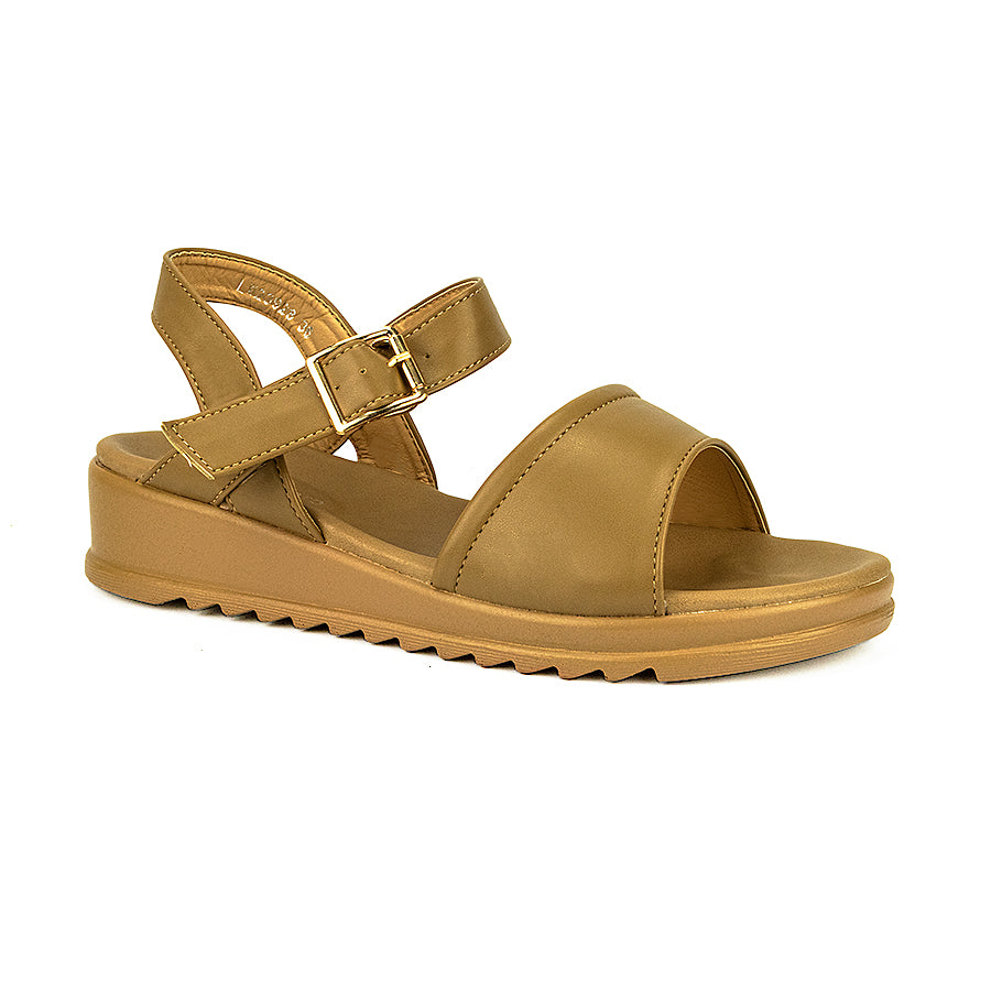 Mario D' Boro Women's Sandals Lw 23928 Black/Dark Beige C33