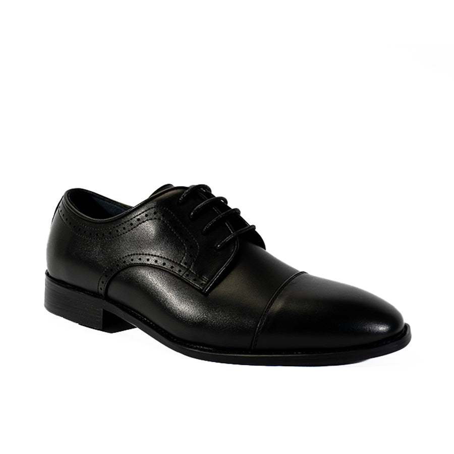Mario D' Boro Men's Formal Elite MX 24514 Black/Mahogany C53