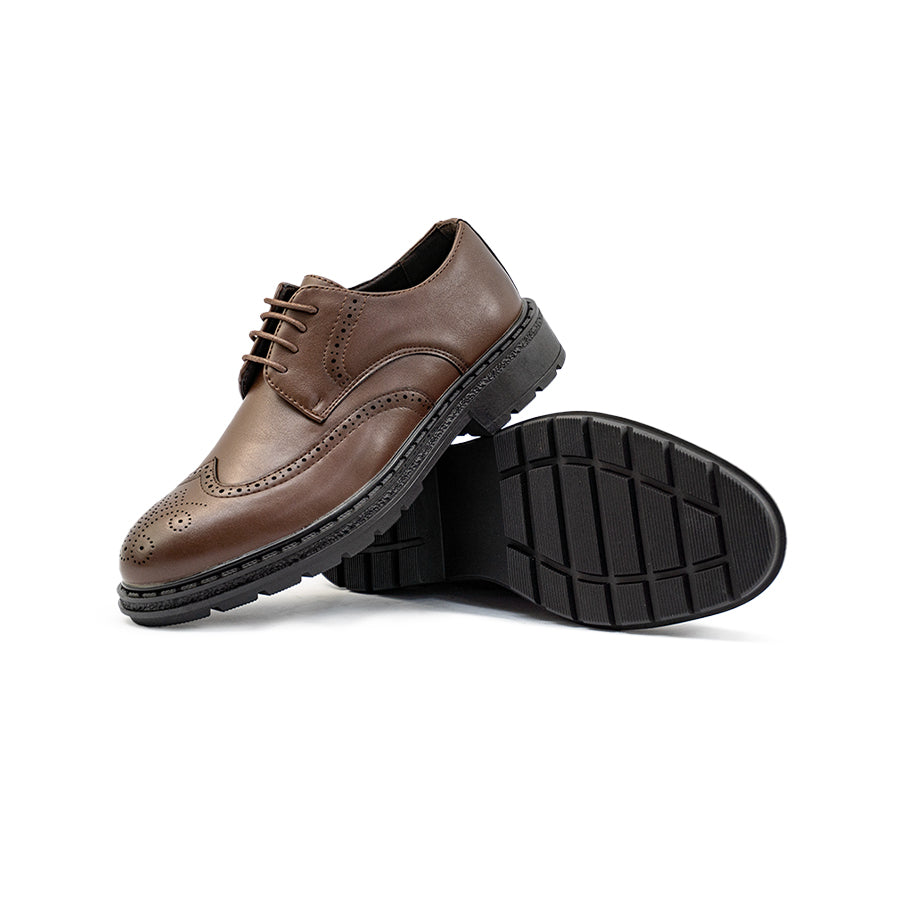 Mario D' boro Men's Formal with Lace MY 26347 Black / Dark Brown C77