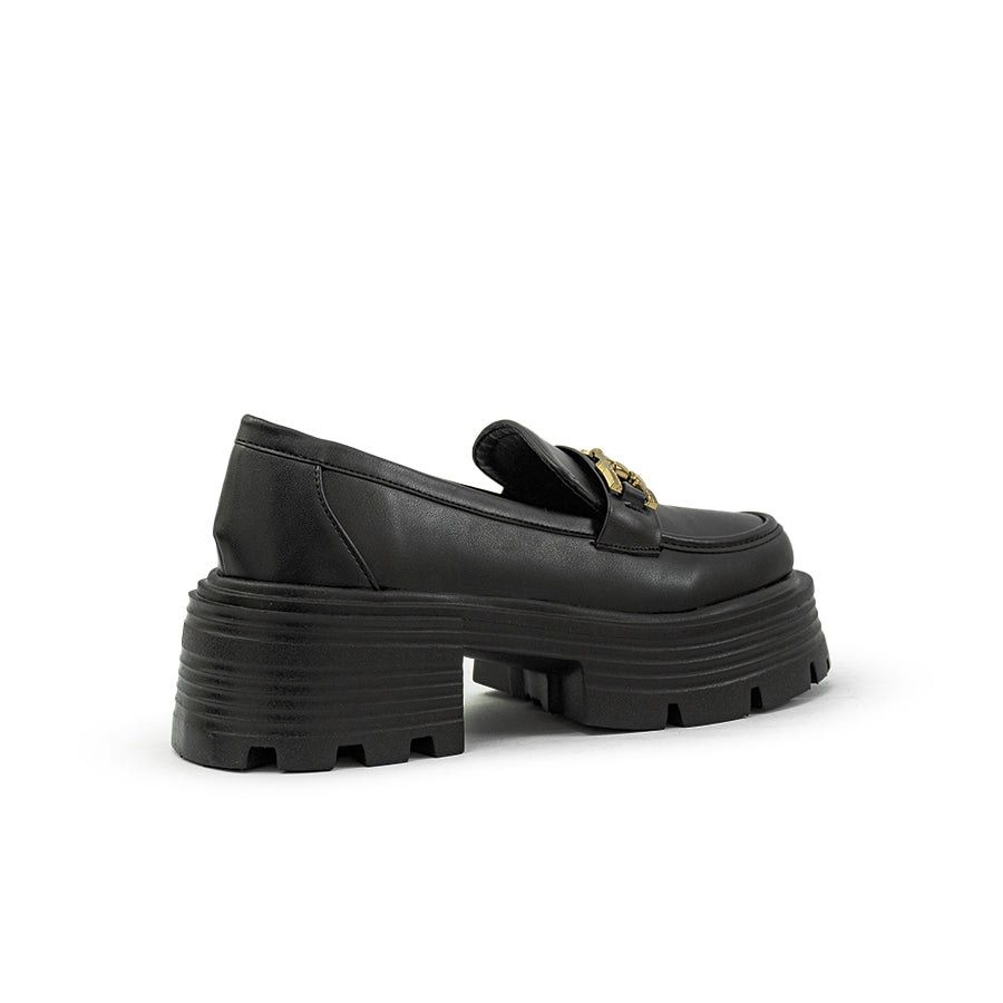 Mario D' boro Women's Korean Flats LY 28751 Black C89