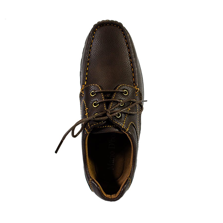 Mario D' Boro Men's Formal with Lace MX 25399 Black/Dark Brown C57