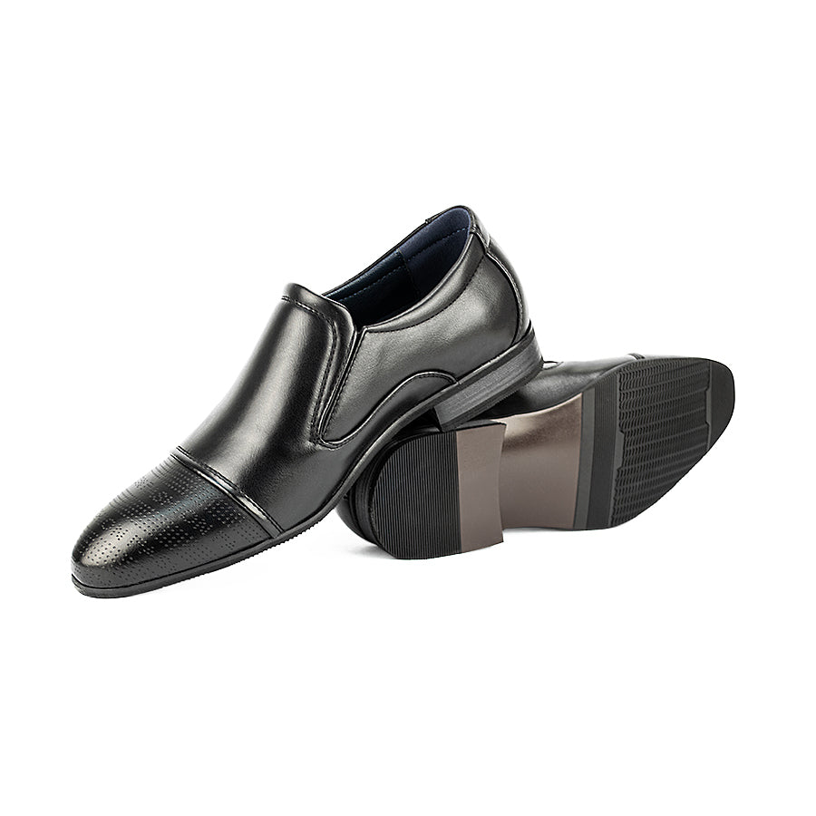 Mario D' Boro Men's Formal Shoes Slip On  Mw 23767 Black C30