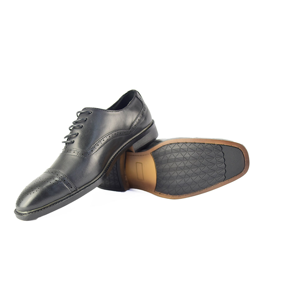 Mario D' Boro Men's Formal with Lace MX 24707 Black/Tan C50