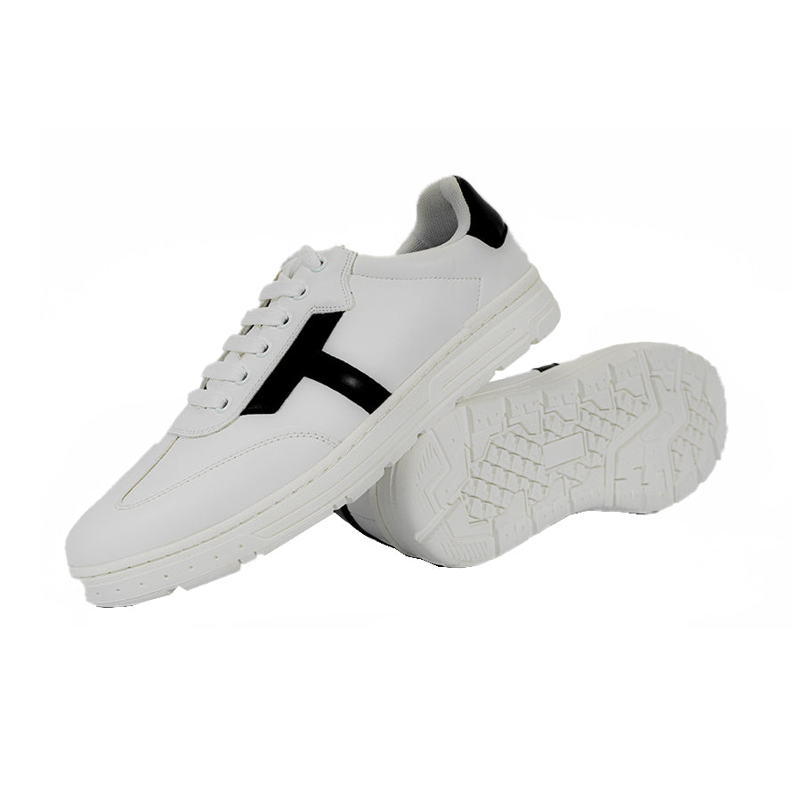 Mario D' Boro Men's Casual Sneakers MX 25405 Dark Brown/White C59