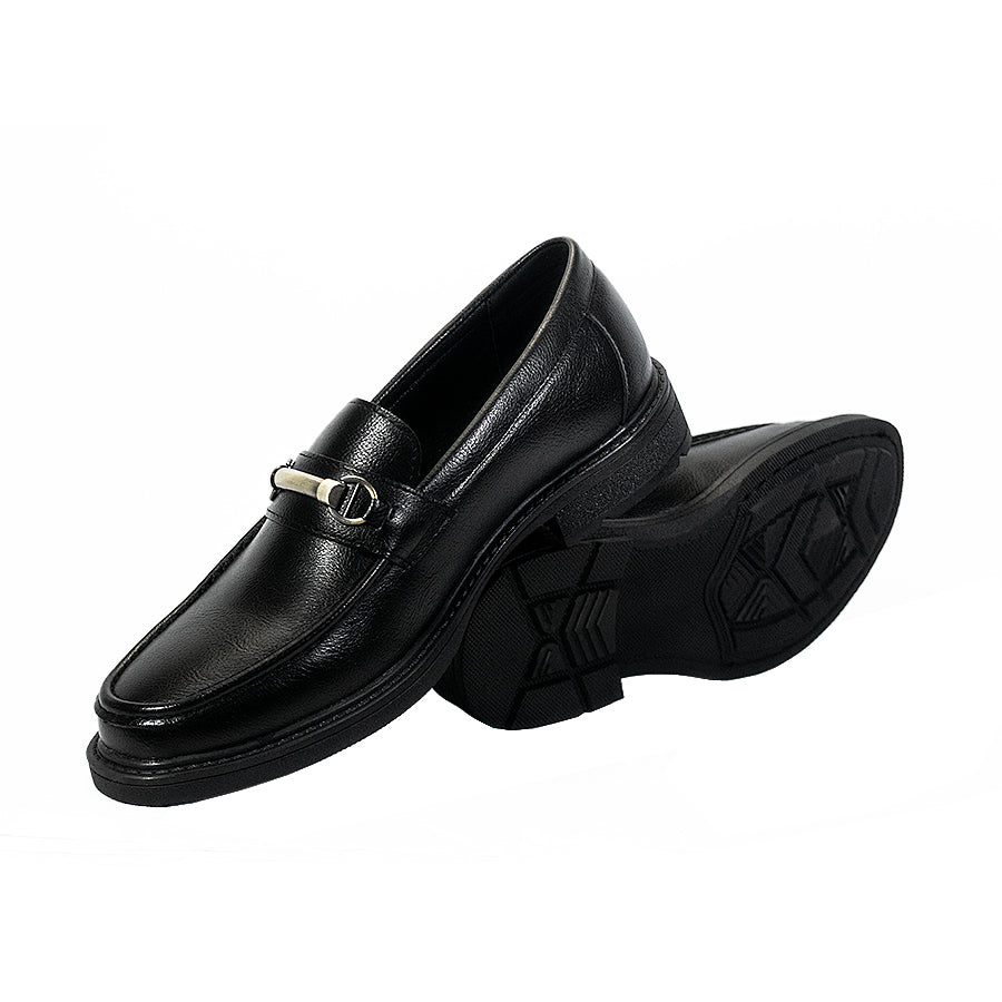 Mario D' Boro Men's Formal Slip On MY 25711 Black/Tan C64