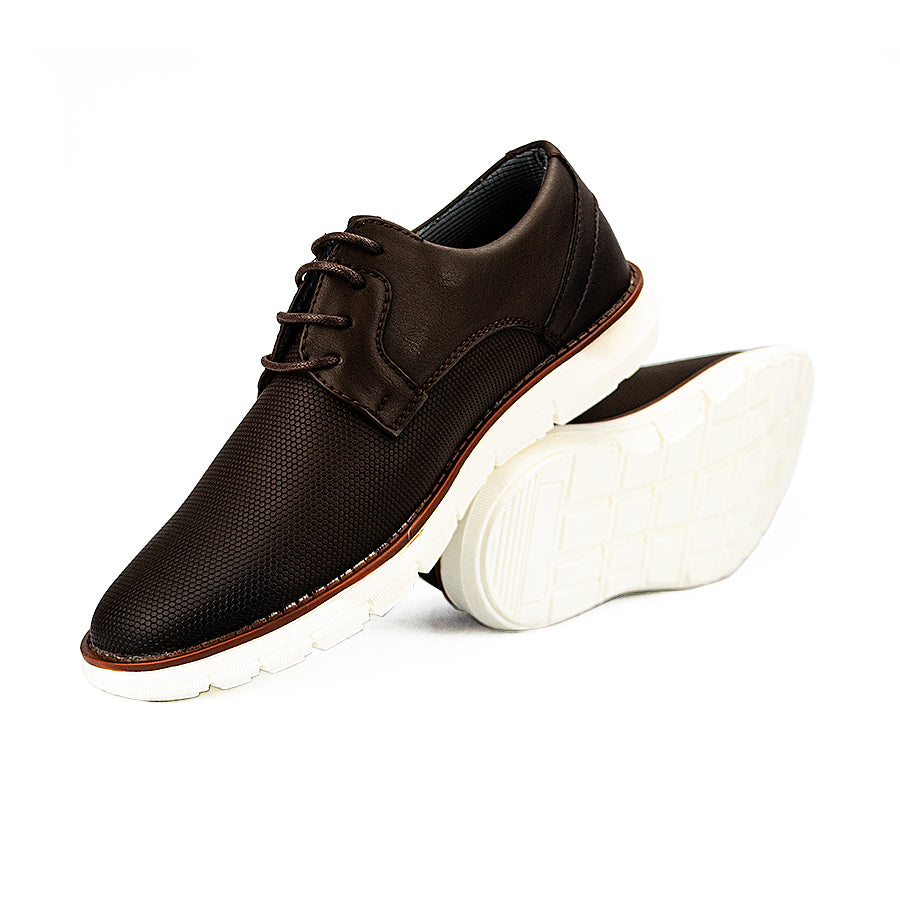 Mario D' Boro Men's Casual Sneakers Mw 24581 Black/Dark Brown C42