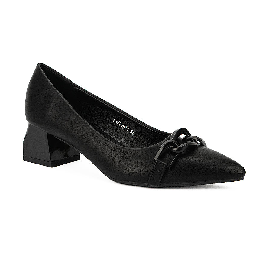 Mario D' Boro Women 'sPumps Shoes Lw 23971 Black C34