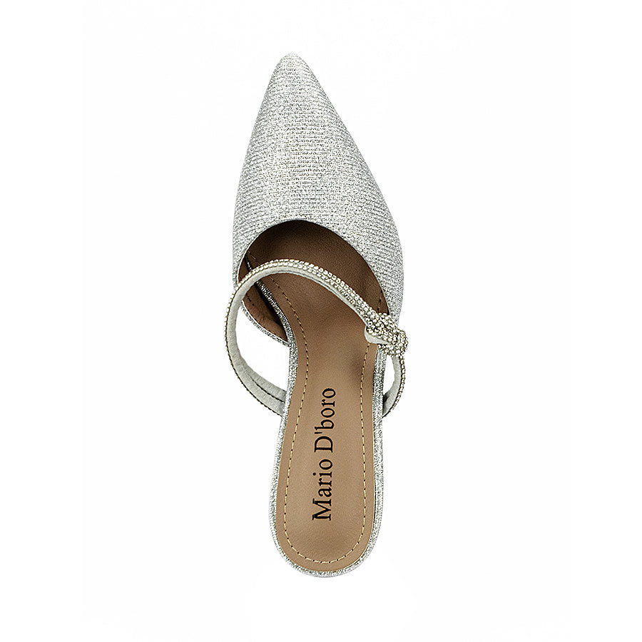 Mario D' Boro Women's Evening Sandals Lw 25706 Gold/Silver C44