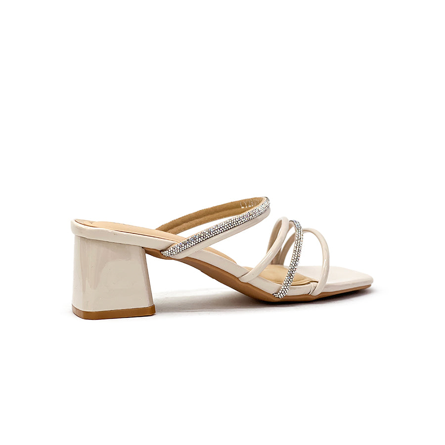Women's Evening Sandals LY 28001 Bone/Taupe C76