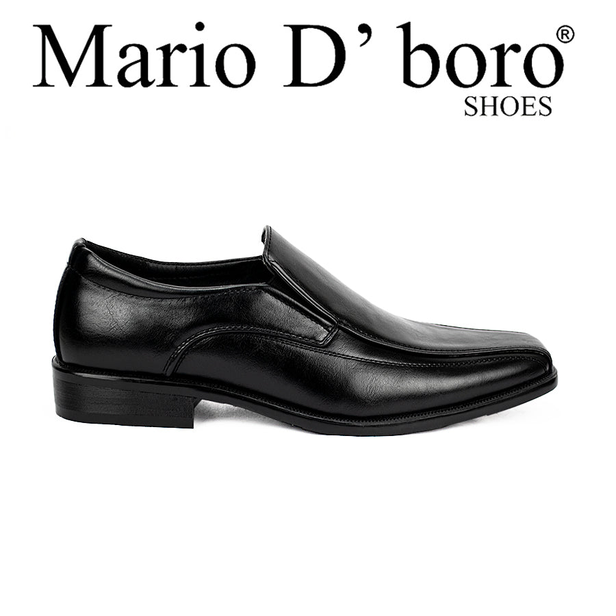 Mario D' Boro Men's Formal Shoes Slip On Mw 22239 Black