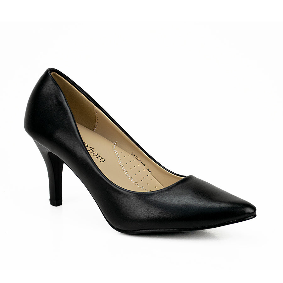 Mario D' Boro Women's Pumps Shoes Lv 0628 Black