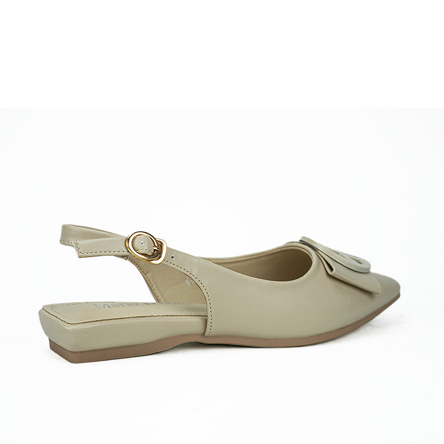 Mario D' Boro Women'sMules Sandals Lv 22569 Beige/Black
