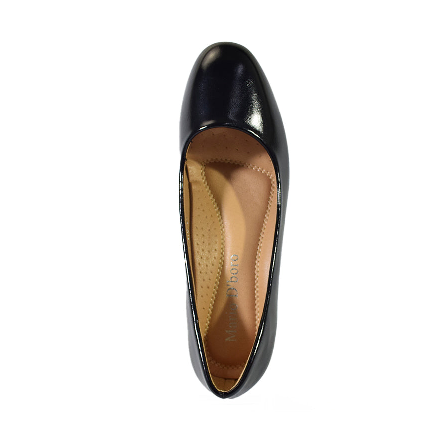 Mario D' Boro Women's College Pumps LX 27433 Black C67