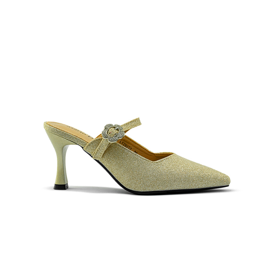 Mario D' boro Women's Evening Sandals LY 29372 - Soft Gold / Soft Silver C80