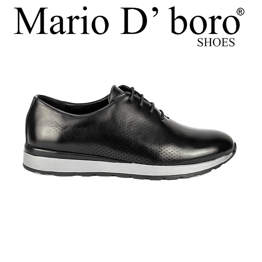 Mario D' Boro Men's Casual Sneakers  Mw 23458 Black/Brown C30