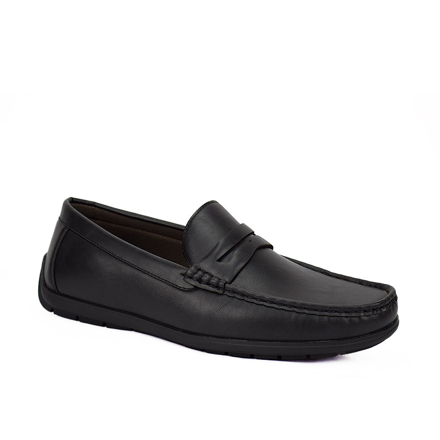 Mario D' Boro Men's Casual Loafers Mw 22379 Black