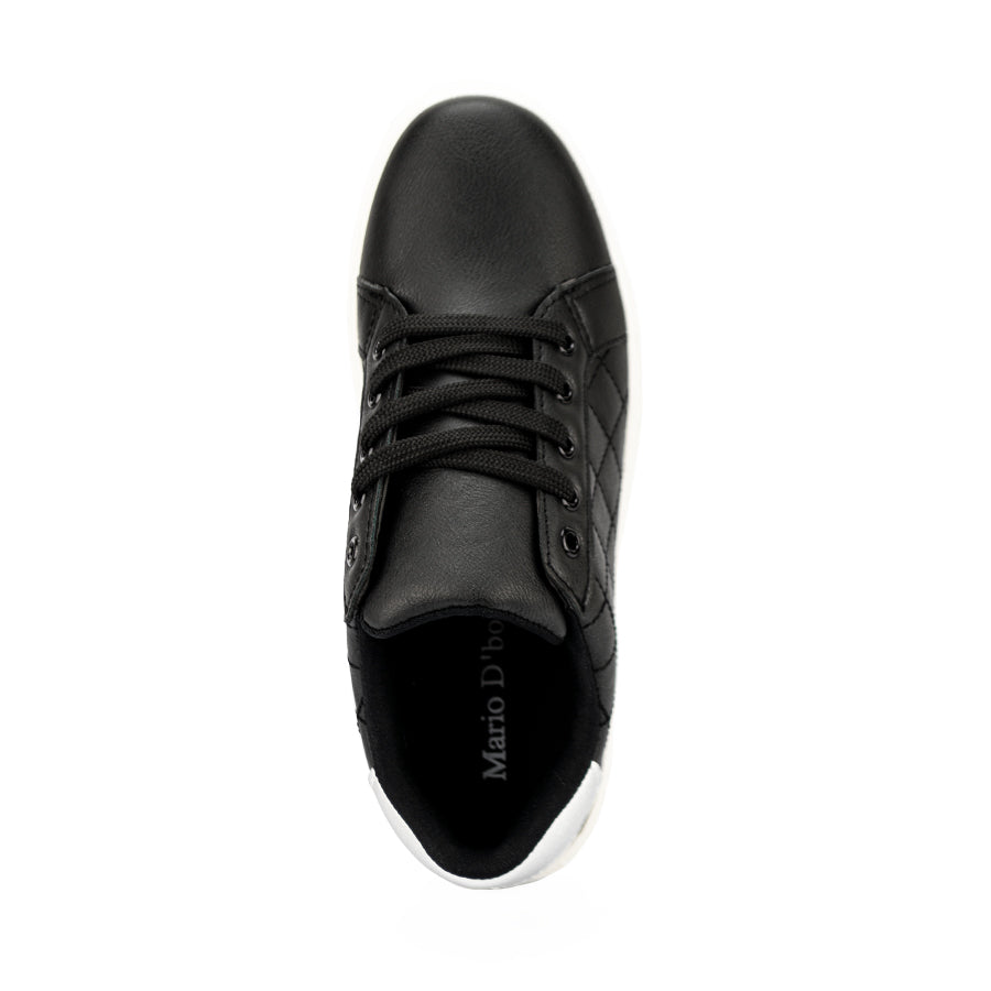 Mario D' Boro Women's Sneakers Shoes Lw 22548 Black/White