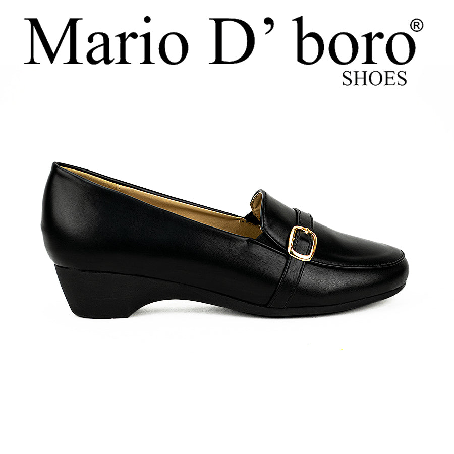 Mario D' Boro Women's Sshs Flat Lv 22121 Black