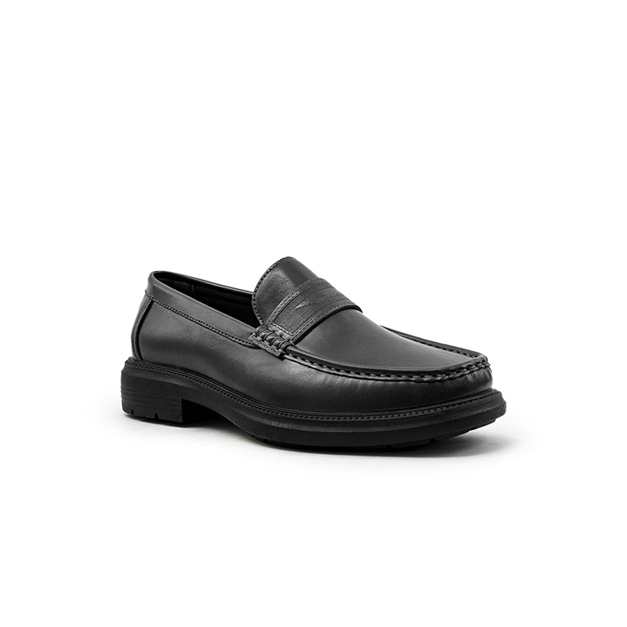 Mario D' boro Men's Formal Slip On MY 26389 - Black / Dark Brown C85