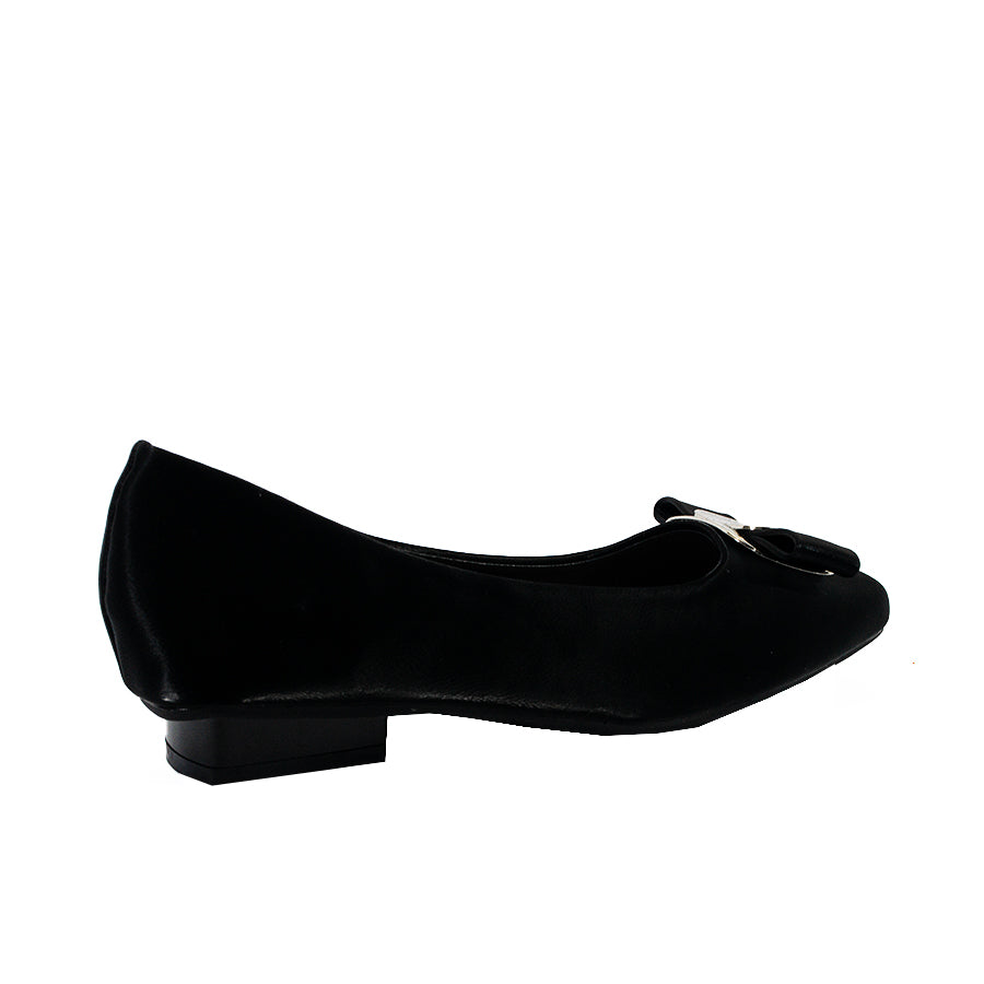 Mario D' Boro Women's Ballet Flats LX 27722 Black/Bone C61