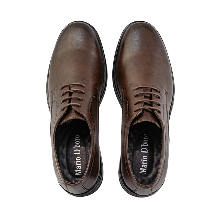 Mario D' boro Men's Formal Elite MY 26680 - Black / Dark Brown C88