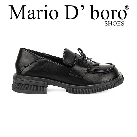 Mario D' Boro Women Korean Flat Shoes Lw 25284 Black C36